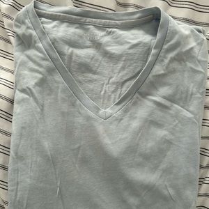 Club Monaco XS light blue V neck